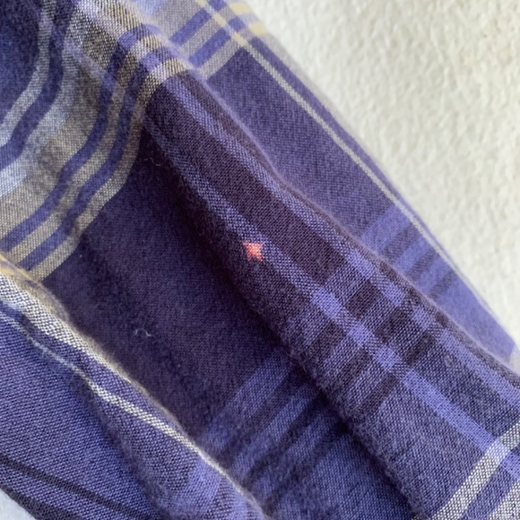 Kuhl Flannel Indigo Plaid Size Large - Picture 3 of 9